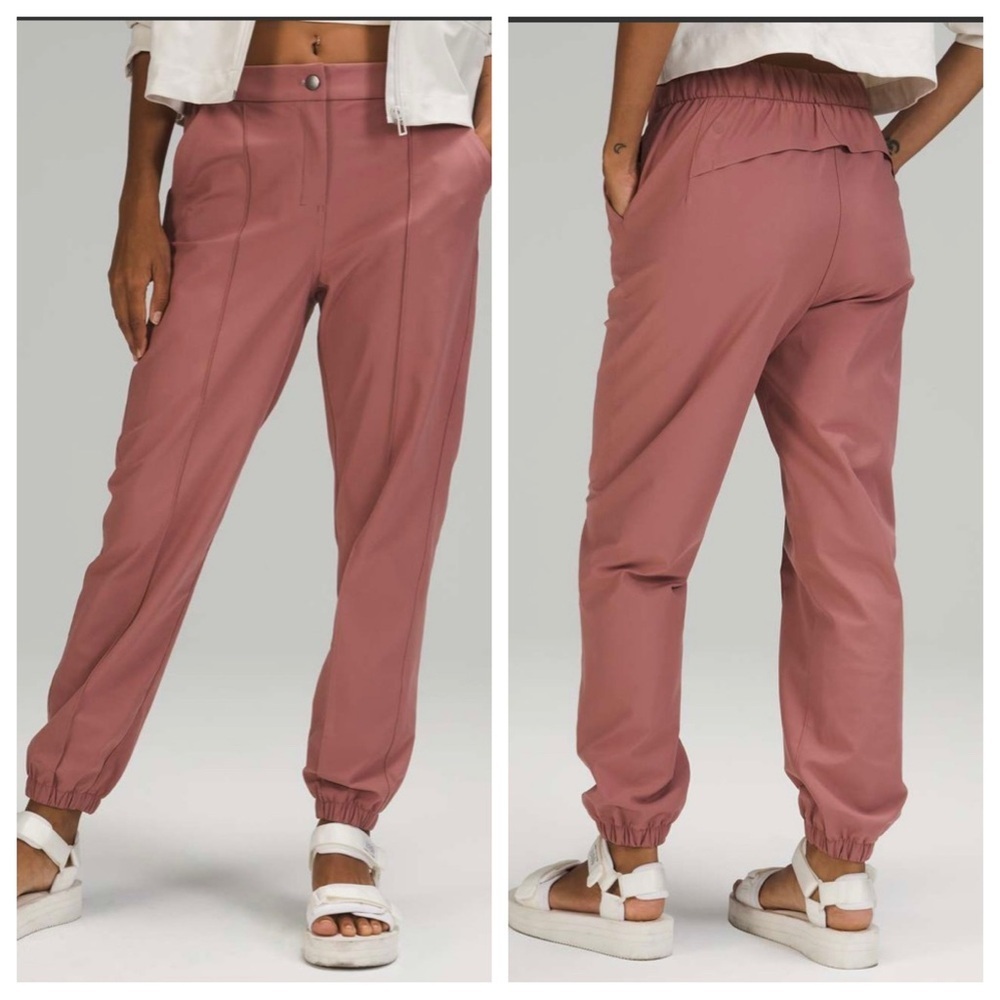 Lululemon Warpstreme High-Rise 7/8 Jogger Pants Spiced Chai Womens 28